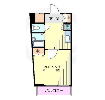 東京都文京区本駒込１丁目 賃貸マンション 1K