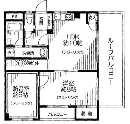 東京都北区田端3丁目 賃貸マンション 2LDK