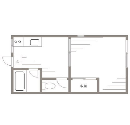白山 マンション 1DK