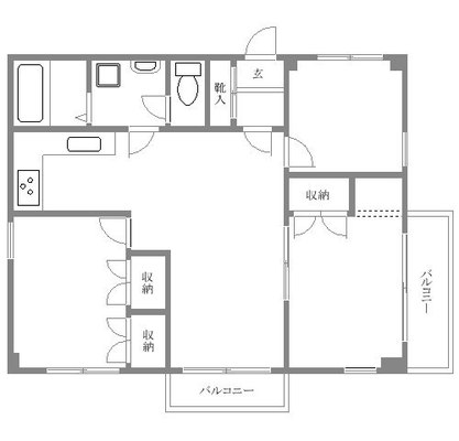 白山 マンション 3LDK