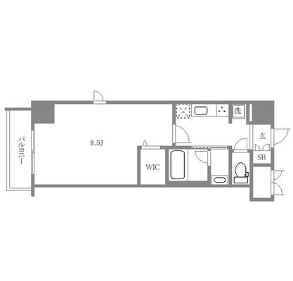 白山 マンション 1K