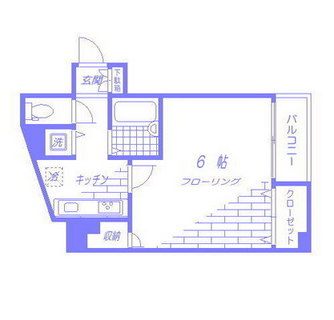 東京都文京区白山５丁目 賃貸マンション 1K