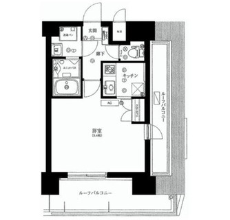 東京都文京区小石川３丁目 賃貸マンション 1K