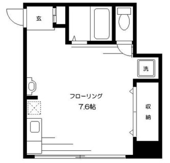 東京都文京区白山２丁目 賃貸マンション 1R