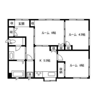 東京都文京区向丘２丁目 賃貸マンション 3K