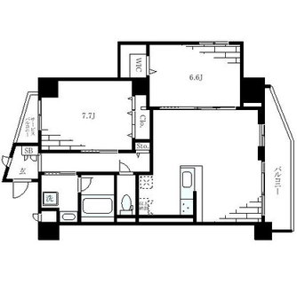 東京都文京区向丘１丁目 賃貸マンション 2LDK