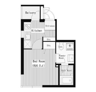 東京都文京区向丘１丁目 賃貸マンション 1K